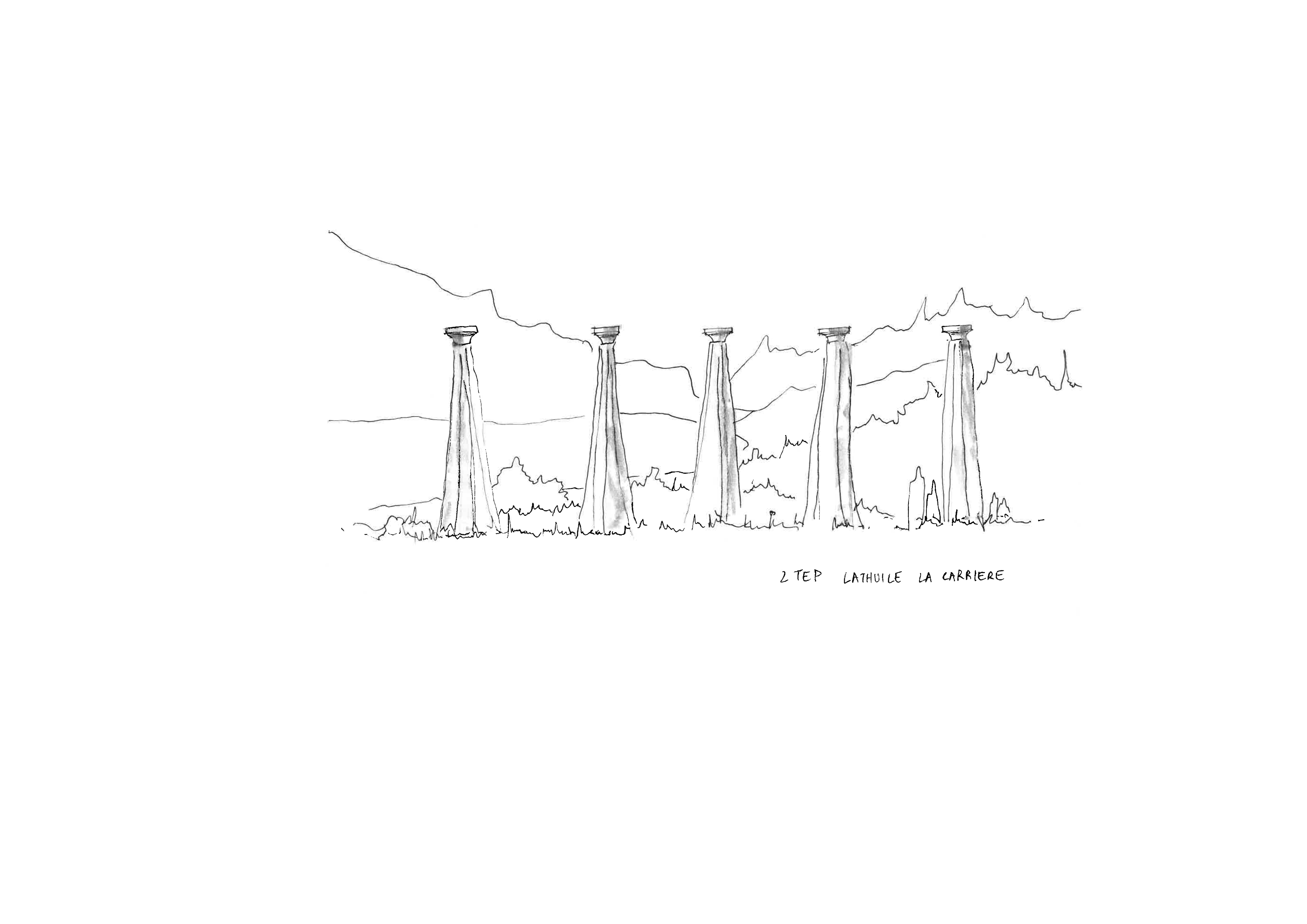 Cabane n°2 - LE
TEMPS DES COLONNES